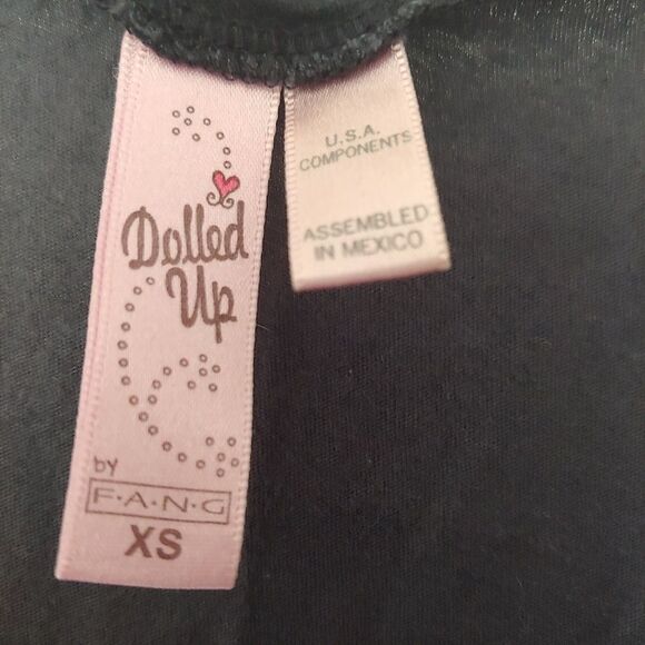 Dolled Up Embellished Skull Tank Size XS - Picture 4 of 5